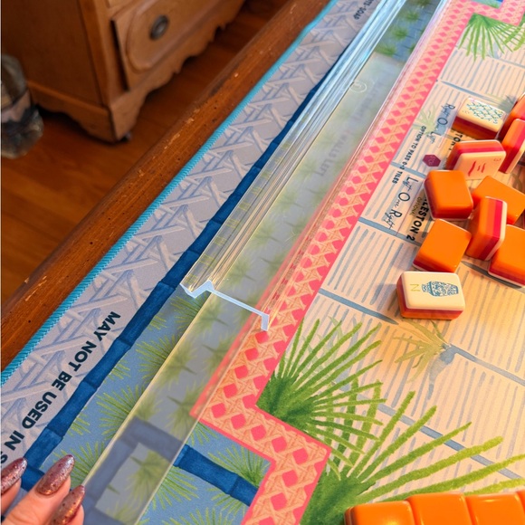 Clear Tile Racks with Pushers - Picture 4 of 6